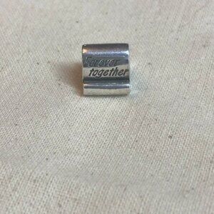 Pandora Retired Together Forever Scroll Charm